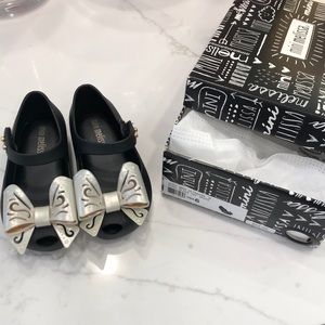Mini Melissa Black Ultragirl dress shoes